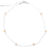 Choker white daisy